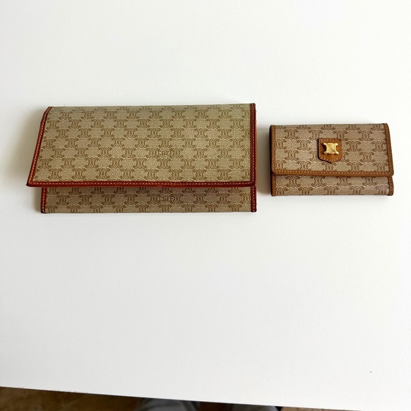 CELINE WALLET AND KEY HOLDER - Picture 1 of 3